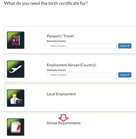 nso online application.